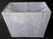 White rectangular lamp for sale  East Boothbay