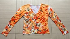Bunte strickjacke blumenmuster gebraucht kaufen  Erlangen