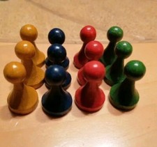 Alte holzkegel spielsteine gebraucht kaufen  Görlitz