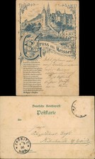 Litho meißen schloss gebraucht kaufen  Ortrand
