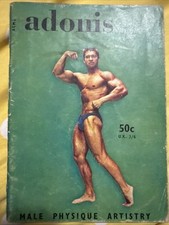 Revista Adonis 1962, Físico Masculino, Fisicultura, Beefcake Interesse Gay comprar usado  Enviando para Brazil