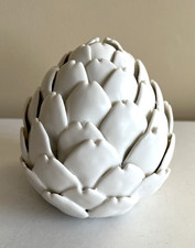 White ceramic artichoke for sale  Aberdeen