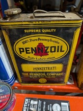 Vintage pennzoil quart d'occasion  Expédié en Belgium