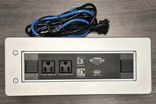 Data center com ilhó rotativo - Tomada de energia/CAT 6/USB/VGA/Telefone  comprar usado  Enviando para Brazil