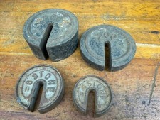 Antique platform scale for sale  Saco