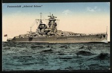 Panzerschiff admiral scheer gebraucht kaufen  Berlin