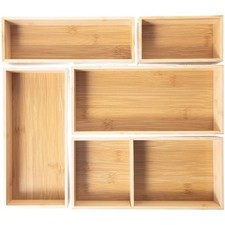 Bamboo drawer organizer for sale  Swartz Creek