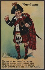 Harry lauder postcard for sale  BRIGHTON