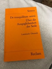 Tranquillitate animi seneca gebraucht kaufen  Straßlach-Dingharting