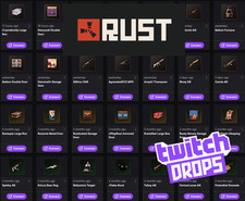 Usado, Rust Twitch Drops -  Round 39 + 40 + 41 + 42 - ALL 41/41 Items/Skins comprar usado  Enviando para Brazil