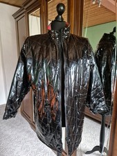 Vintage lack regenjacke gebraucht kaufen  Sondershausen