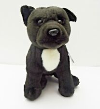 Amstaff Staffie Staffordshire Bull Terrier 12" Pelúcia Preta, Azul, Tijolo ou Vermelha comprar usado  Enviando para Brazil