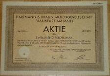 Hartmann braun aktiengesellsch gebraucht kaufen  Deutschland