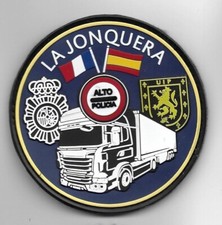 Usado, parche POLICIA PUESTO FRONTERIZO DE LA JONQUERA ,spain police patch comprar usado  Enviando para Brazil