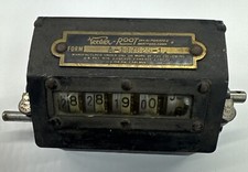 Vintage Veeder-Root 5 Dígitos Máquina Mecânica Contador Serviço Pesado Steam Punk comprar usado  Enviando para Brazil