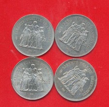 Monnaies francs argent d'occasion  Vic-le-Comte