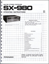 Pioneer 980 stereo for sale  Utica