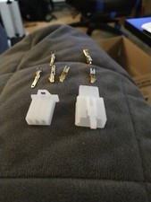 CONECTOR DE CABLE ELÉCTRICO MACHO Y HEMBRA 2,8 MM 2 PIN WAY AUTOMOTRIZ PIT BIKE  segunda mano  Embacar hacia Mexico