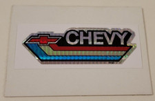 CARTÃO ADESIVO MÁQUINA DE VENDA AUTOMÁTICA CHEVY Chevrolet CARRO E CAMINHÃO LOGOTIPO 1980 Prisma Kodak comprar usado  Enviando para Brazil