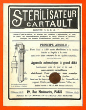 Paris cartoult sterilizer d'occasion  Expédié en Belgium