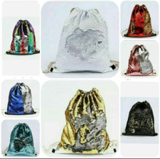 Sequin drawstring bags for sale  ROCHDALE