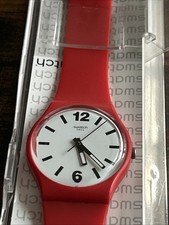 Relógio suíço Swatch MAXI RED PASS MGR162 com caixa e nova bateria comprar usado  Enviando para Brazil