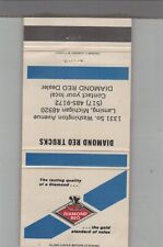 Matchbook cover diamond for sale  Raymond