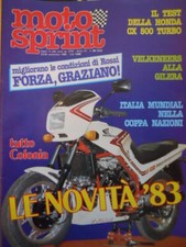 Motosprint 1982 test usato  Italia