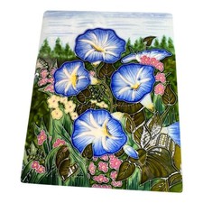 Ceramic floral tile for sale  Chiefland