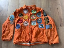 Usado, 26 remendos de pesca de robalo profissional vintage da década de 1970 em uma jaqueta vintage Duckster comprar usado  Enviando para Brazil