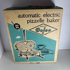 Usado, Dolce Automatic Electric Pizzelle Baker Maker Modelo 300-EP Vintage 4 Designs comprar usado  Enviando para Brazil