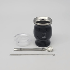 Conjunto de cabaça mate - (Mate, Bombilla, limpador, palha) Copo mate - Caneca mate - Calaba mate comprar usado  Enviando para Brazil