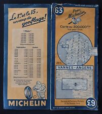 Carte michelin vannes d'occasion  Nantes-