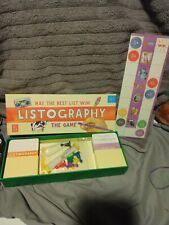Listography game may for sale  Elmhurst