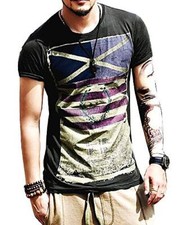 Shirt uomo bandiera usato  Italia