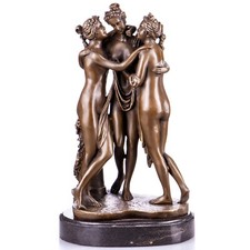 Bronzefigur skulptur grazien gebraucht kaufen  Mönchengladbach