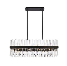 Elegant lighting 6200g36bk for sale  West Terre Haute