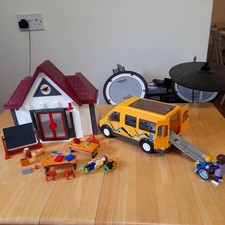 Playmobil 6865 schoolhouse for sale  AYLESBURY