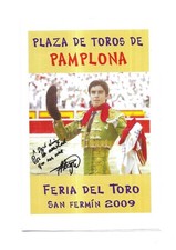 Rare flyer bullfighting d'occasion  Expédié en Belgium