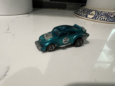 Vintage Original 1970 Hot Wheels Azul Aqua Verde Evil Weevil Redline VW comprar usado  Enviando para Brazil