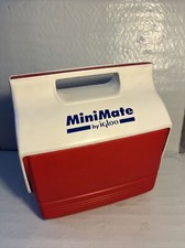 Refrigerador de almoço Igloo MiniMate, vermelho e branco, 6 latas? comprar usado  Enviando para Brazil