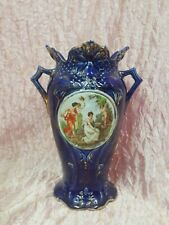 Vaso ceramica blu usato  Bologna