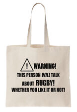 Rugby tote bag for sale  ENFIELD