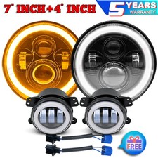 Led headlight fog for sale  USA
