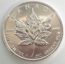 Maple leaf silbermünze gebraucht kaufen  Ludwigshafen am Rhein