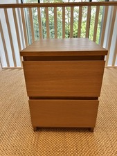 Ikea malm bedside for sale  UK
