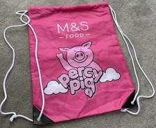 Percy pig drawstring for sale  HOOK