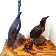 Wood carved birds for sale  Hammonton