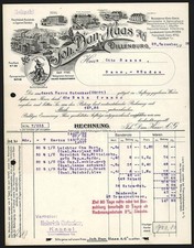 Rechnung dillenburg 1928 gebraucht kaufen  Berlin