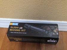 Kit de fabricação de sushi, tudo em um fabricante de bazuca de sushi com tapetes de bambu, bambu comprar usado Kit de fabricação de sushi, tudo em um fabricante de bazuca de sushi com tapetes de bambu, bambu comprar usado  Enviando para Brazil